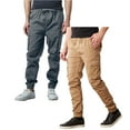 thumbnail image 1 of 2-Pack Men's Slim-Fit Stretch Cargo Jogger (S-2XL), 1 of 5