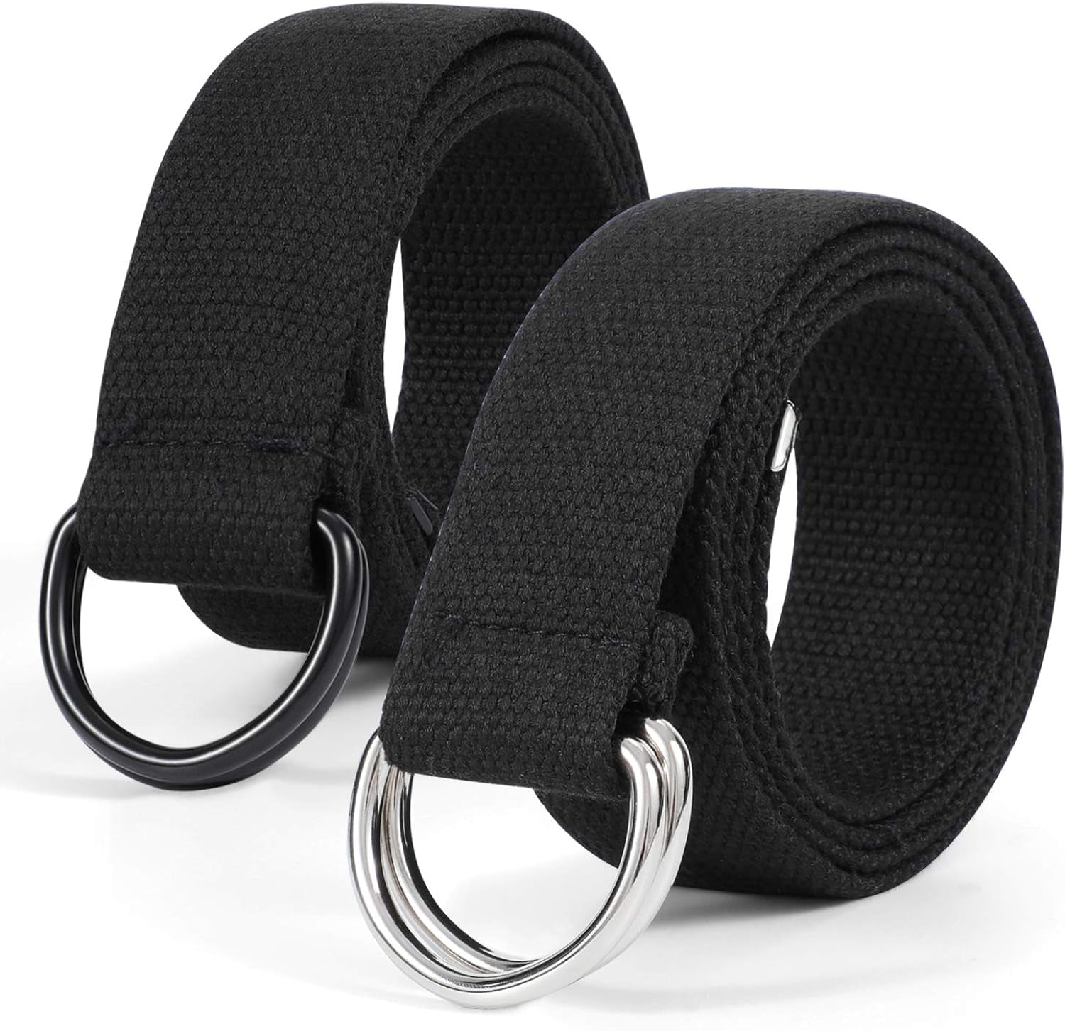 Double pin canvas belt main image 1