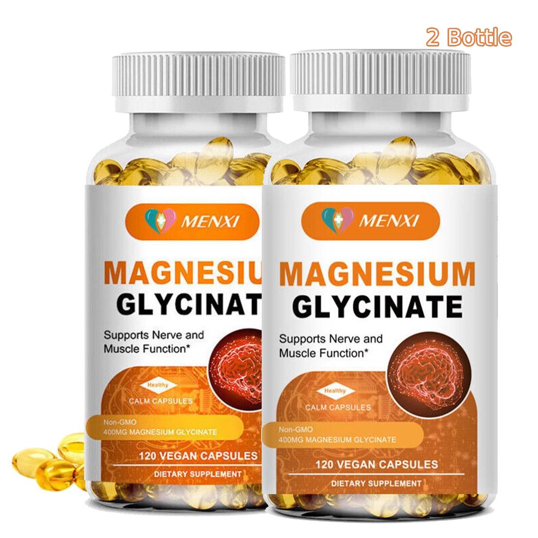 (2 Pack)MULITTEA Calcium Magnesium Zinc Gummies, Magnesium Glycinate Potassium Supplement for