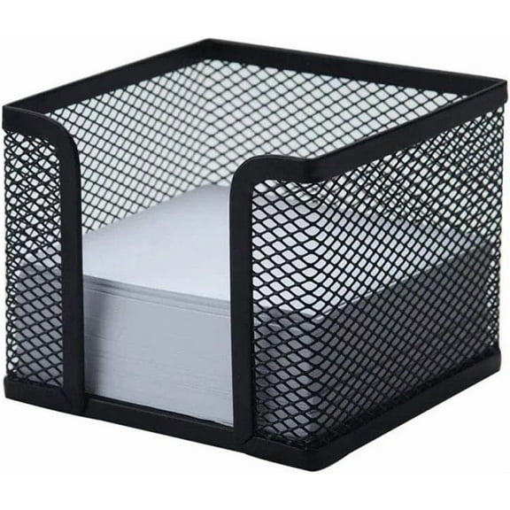 2-Pack Mesh Memo Holder Note Pad Holder with Anti-Slip Buttom