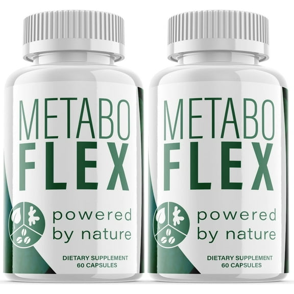 (2 Pack) Metaboflex - Keto Weight Loss Formula - Energy & Focus Boosting Dietary Supplements for Weight Management & Metabolism - Advanced Fat Burn Raspberry Ketones Pills - 120 Capsules