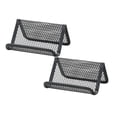 thumbnail image 1 of 2-Pack Metal Mesh Desk Business Card Holder, Ofice Desk Card Display Rack, Great for Summer Networking Events, Home Ofice, or Back to schol, 1 of 5