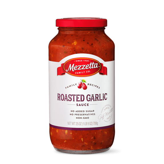2 Pack Mezzetta Family Recipes Roasted Garlic Pasta Sauce