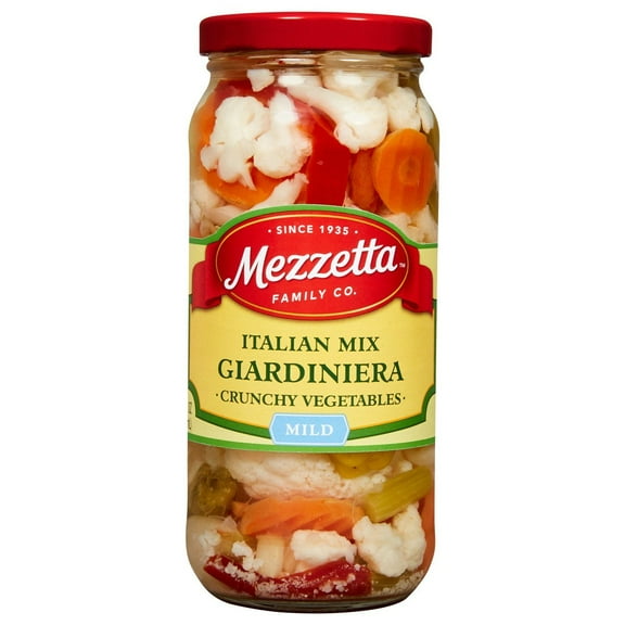 2 Pack - Mezzetta Italian Mix Giardiniera - 16 oz Packaging may vary