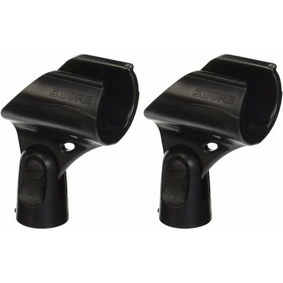 2 Pack Mic Holder for Shure WA371 Wireless Microphone Clip Replacement Handheld