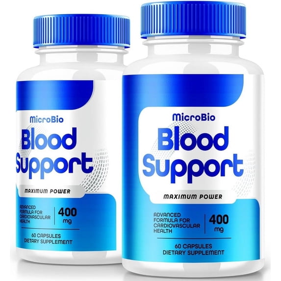 (2 Pack) MicroBio Blood Booster, Official Micro Bio Formula For Overall Health, All-Natural Blood Formula Pills to Maintain Healthy Levels, MicroBio Boost Supplement, Reviews (120 Capsules)