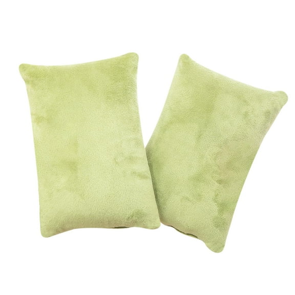 2 Pack Microfiber Mini Pillows Soft Tiny Pillows Travel Pillows Machine Washable Small Throw Pillows Lightweight Portable Sleep Pillows Comfortable Neck Support Pillows Green 7x11 Inch