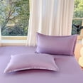 thumbnail image 1 of 2 Pack Microfiber Pillowcases Set Standard Size Brushed Velvet Soft Pillow Covers Moisture Wicking Wrinkle Resistant Non Slip Pillow Cases for Hair and Skin Care Pair of Pillowcases, 1 of 5