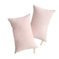 thumbnail image 1 of 2 Pack Microfiber Travel Pillows,Soft Mini Pillows for Travel, Machine Washable,11" X 7" Sleeping Neck Pillow,Comfortable Pillow for Neck, Head, Back, Lumbar and Pelvic Support(RD2), 1 of 9