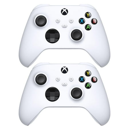 Microsoft QAS-00007 Wireless Controller Robot in White 2 Pack