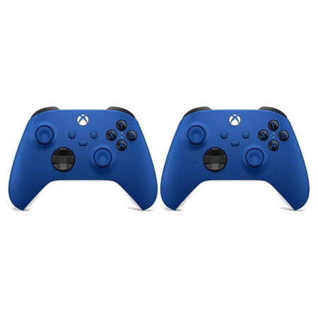 2 Pack Microsoft Xbox Bluetooth Wireless Controller For Series X/S - Shock Blue
