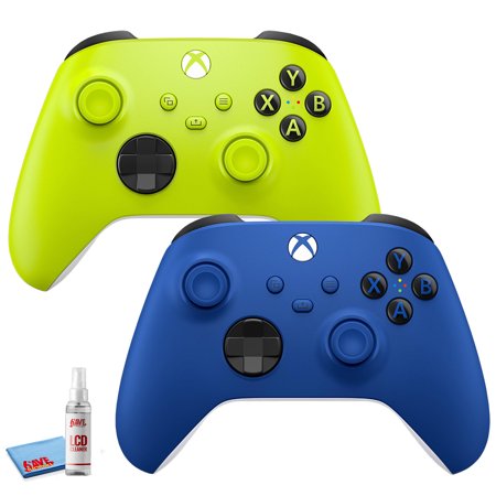 2-Pack Microsoft Xbox Wireless Controllers for Xbox Console - (Blue & Green)