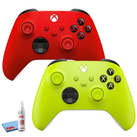 2-Pack Microsoft Xbox Wireless Controllers for Xbox Console - (Green & Red)