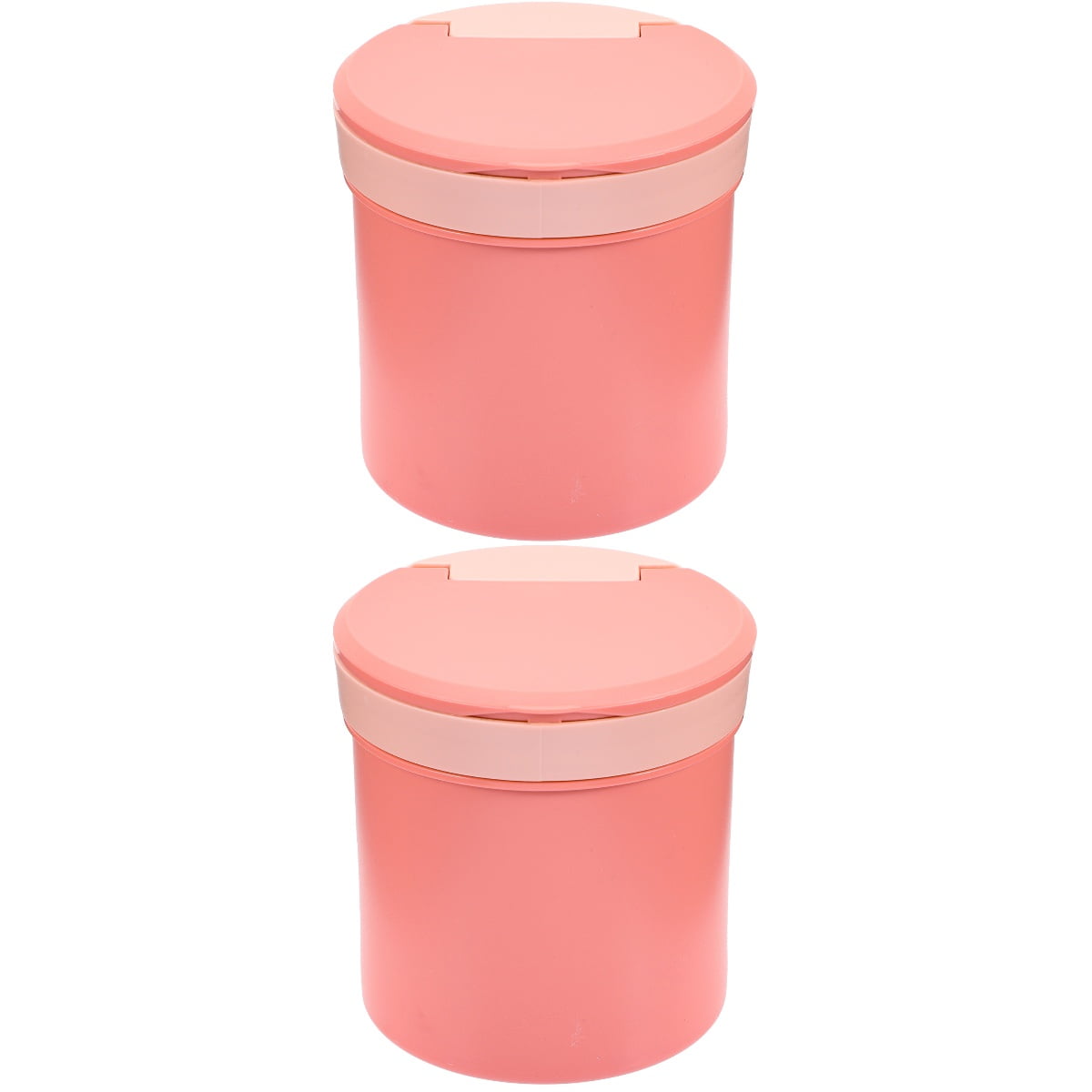 2 Pack Microwave Soup Mug with Lid Cups Lids Yogurt Lunchbox Parfait Holder Microwavable Travel
