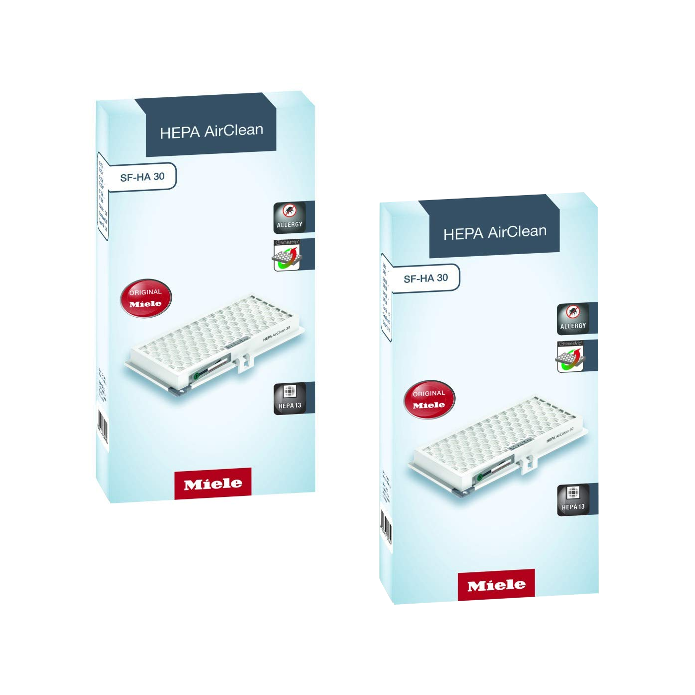2 Pack | Miele Vacuum Cleaner Active HEPA Filter 315606 SF