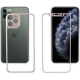 thumbnail image 1 of [2 Pack] Mignova iPhone 11 Pro Max Screen Protector, Front + Back 9H Hardened Tempered Glass Film [Anti-Scratch] [no Bubble] [3D Touch] for iPhone 11 Pro Max 6.5 inch Case(Rose Gold), 1 of 7