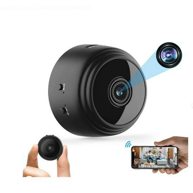 1080P WiFi Wireless IP Camera Mini Security Spy Hidden Cam with Audio Live  Feed