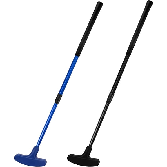 2 Pack Mini Golf Set - Two-Way Putter, Right/Left Handed, Adjustable Length for Adults, Beginners
