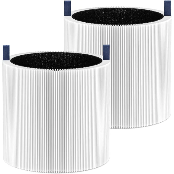 2 Pack Mini Max Air Filter Replacement, Filter Compatible with BLUEAIR Blue Pure Mini Max Air Purifier, True HEPA H13 + Activated Filter