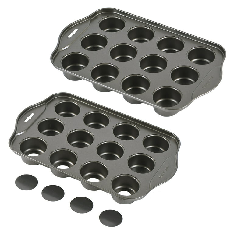 https://i5.walmartimages.com/seo/2-Pack-Mini-Muffin-Cheesecake-Pan-with-Removable-Bottom-12-Cavity-Nonstick-Cupcake-Pan_4c5156d9-e41b-465e-860f-5bf47aec86a9.892150b96998e2e7e1706e5cc078053c.jpeg?odnHeight=768&odnWidth=768&odnBg=FFFFFF