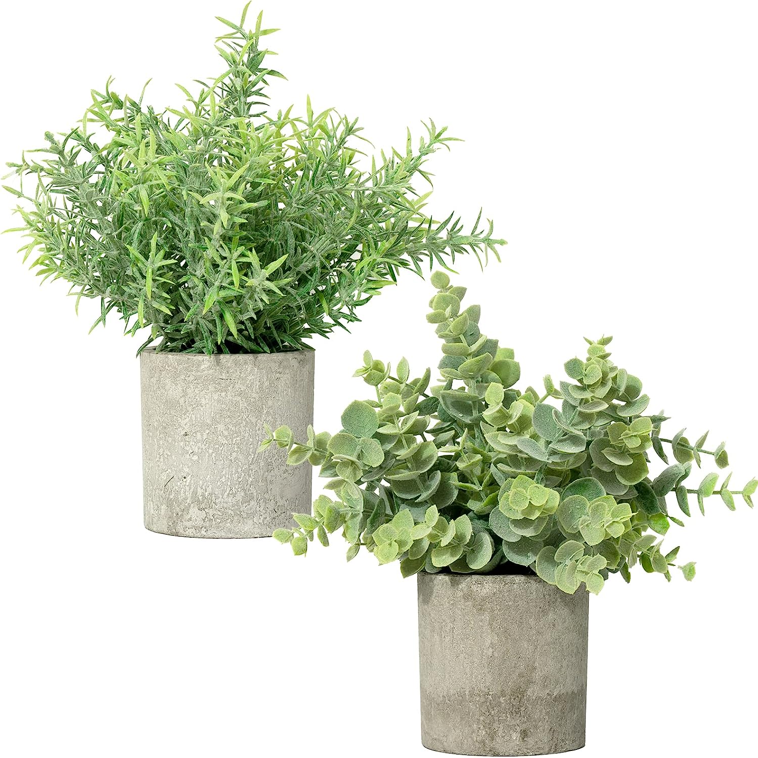 Amazon Faux Der Rose 4 Pack Fake Plants Mini Artificial Greenery Potted Plants For Home Decor Indoor Office Table Room Farmhouse C3 Faux Plants Indoor