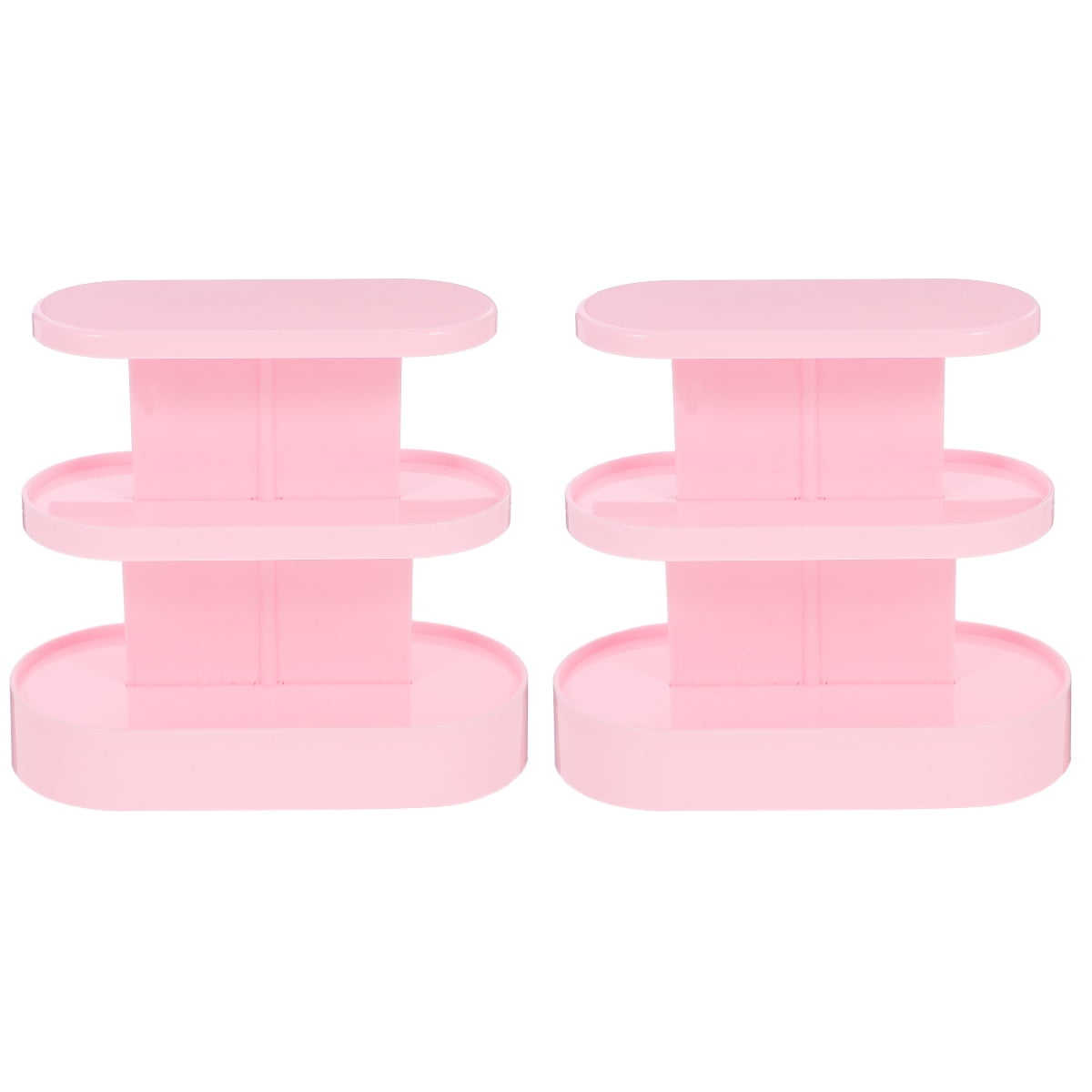 2 Pack Mini Storage Rack Stand Shelves Furniture Miniature Shelf Models ...