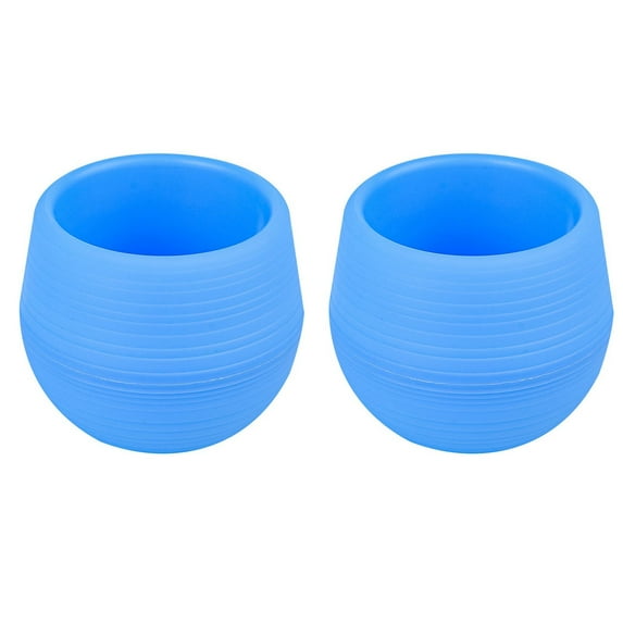 2 Pack Mini Succulent Pot, 3 Inch Starter Pots Small Cute Succulent Planter with Drainage for Indoor & Outdoor Plants, Home Decor, Free Assembly