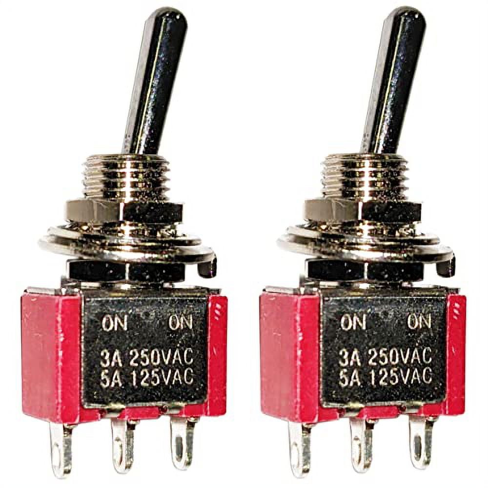 Amazon.com: Heschen Miniature Toggle Switch MTS-303 ON-OFF