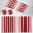 thumbnail image 1 of 2 Pack Minimalist Fluorescent Light Covers for Ceiling Lights Red Gradient Stripes Country Farmhouse Magnetic Ceiling Light Covers Overhead Light Filters for Office Classroom Home, 1 of 9