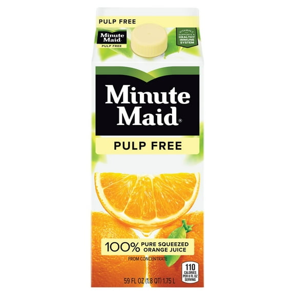 2 Pack - Minute Maid Orange Juice - Pulp Free 59 fl oz Package May Vary