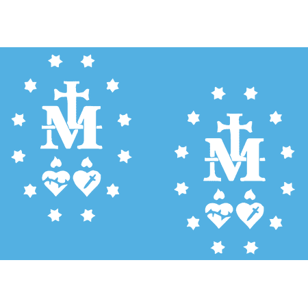 2 Pack - Miraculous Medal of Virgin Mary - Catholic Church