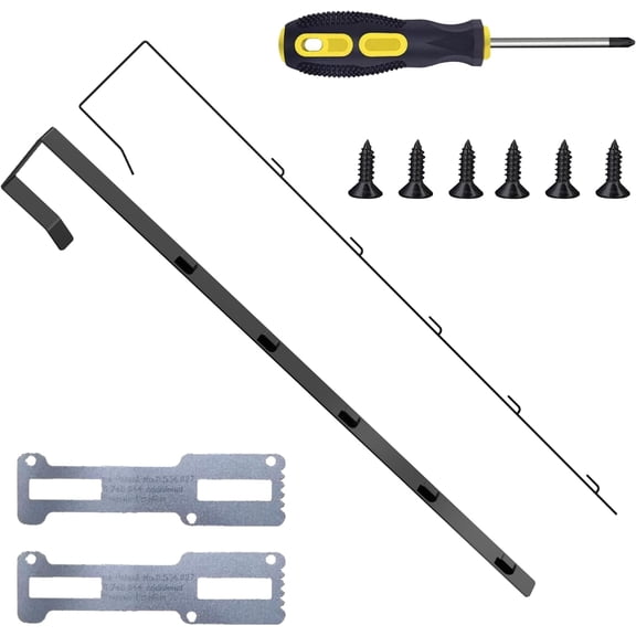 2 Pack Mirror Hanger for Door,Adjustable Door Mirror Brackets Set Protective Linin Over The Door Mirror Hooks Mirror Brackets Set 13.7-inch