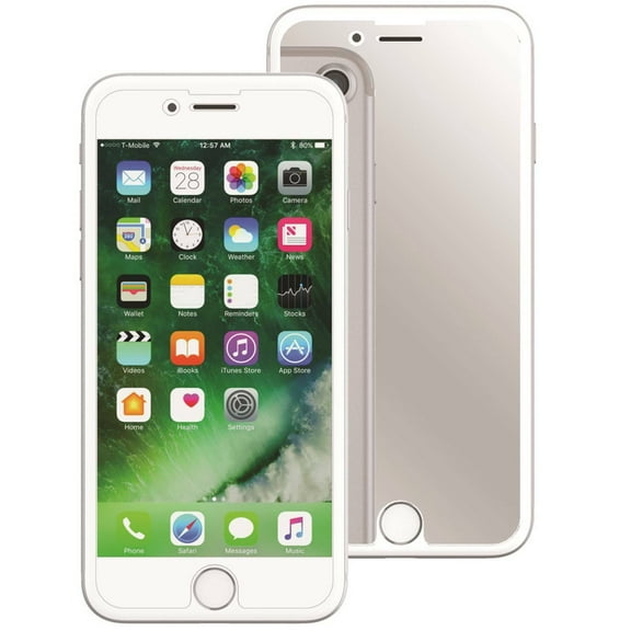 [2-Pack] Mirror Reflective Screen Protectoror for iPhone 6s / iPhone 6, Anti-Scratch, Anti Shock