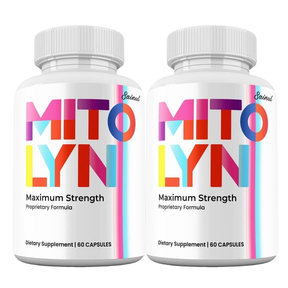 (2 Pack) Mitolyn Capsules, All Natural Supplement, Mito lyn Pills Advanced Formula, High Potency, 2 Month Supply