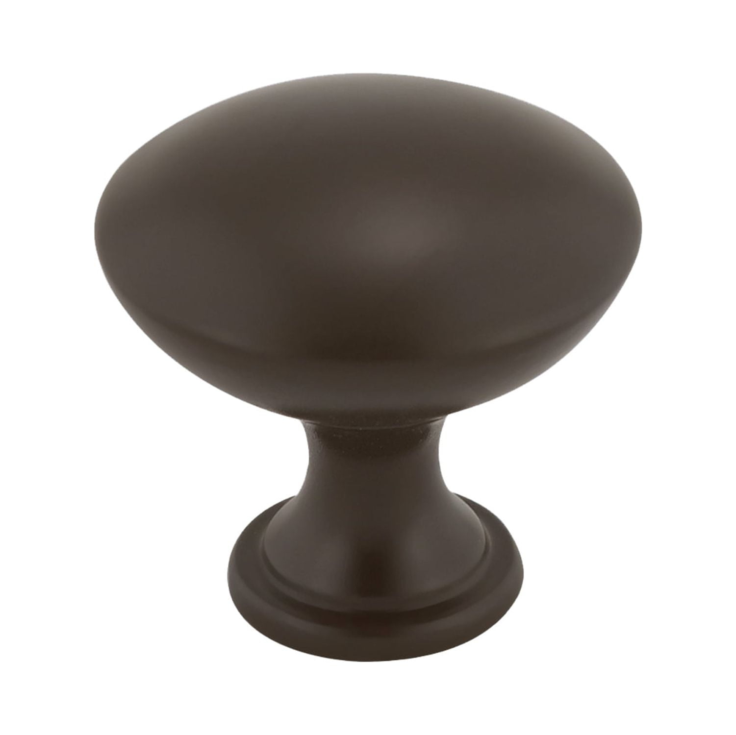 2 Pack Modern Oil-Rubbed Bronze Cabinet Hardware Knob, 1-3/16 Inch Diameter