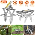 thumbnail image 1 of 2 Pack Mole Traps Thickened Metal Mole Scissor Trap Reusable Mole Trap Mole Control Easy Set Ground Mole Trap for Lawns, 1 of 9