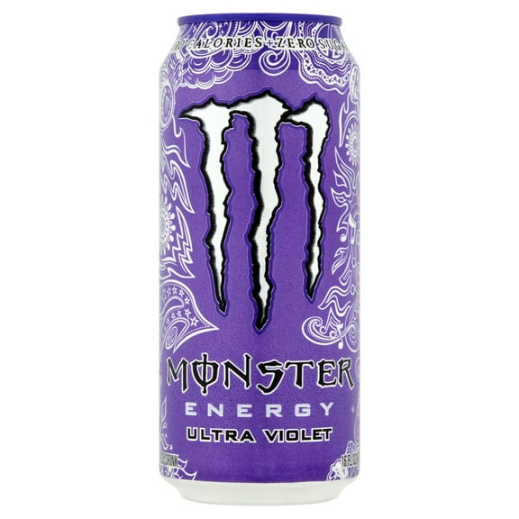 2 Pack - Monster Energy Ultra Violet - 16 Fl. Oz. Package May Vary