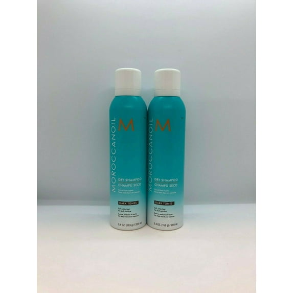 2 Pack Moroccanoil Dry Shampoo Dark Tones 5.4 oz
