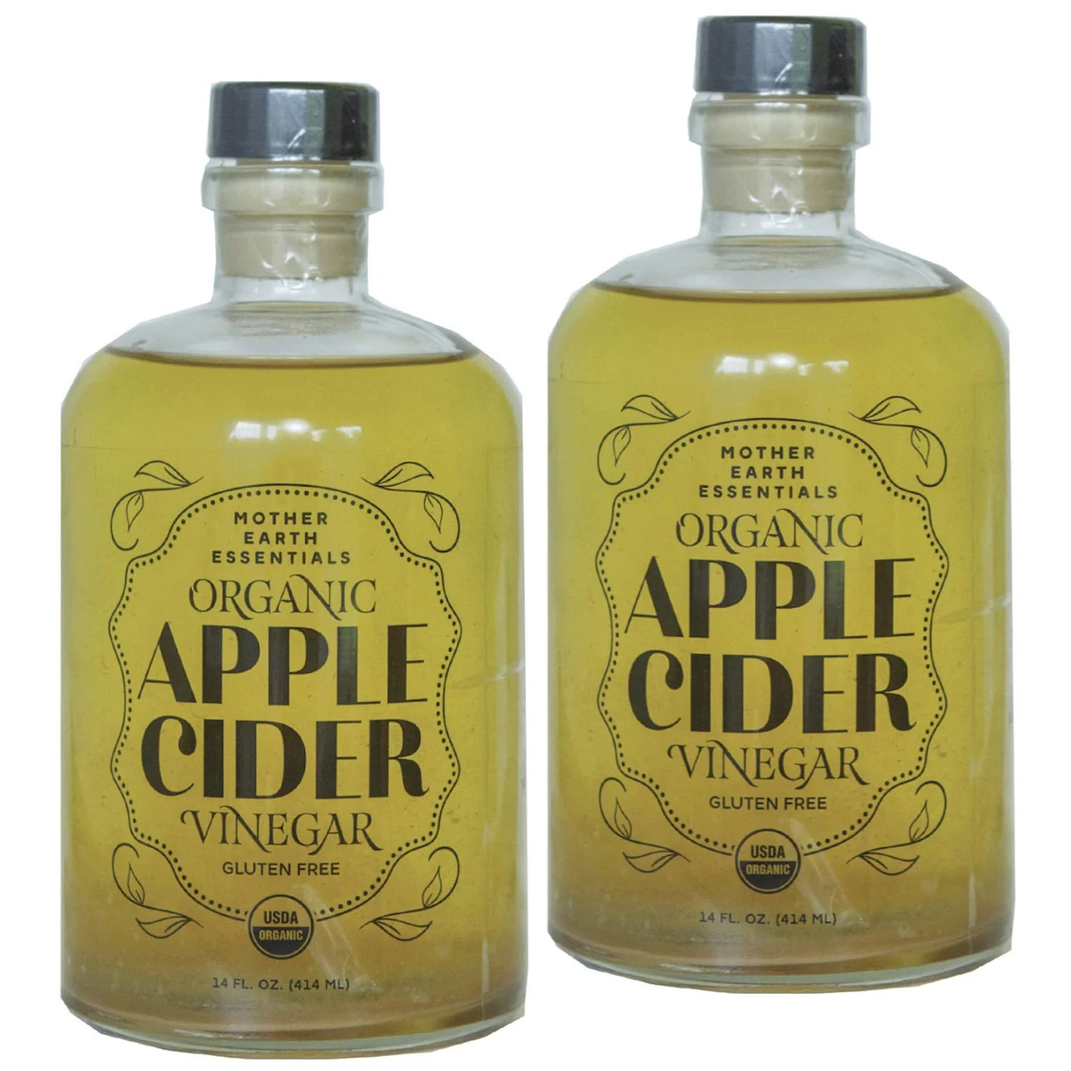 2 Pack Mother Earth, Organic Apple Cider Vinegar with The Mother