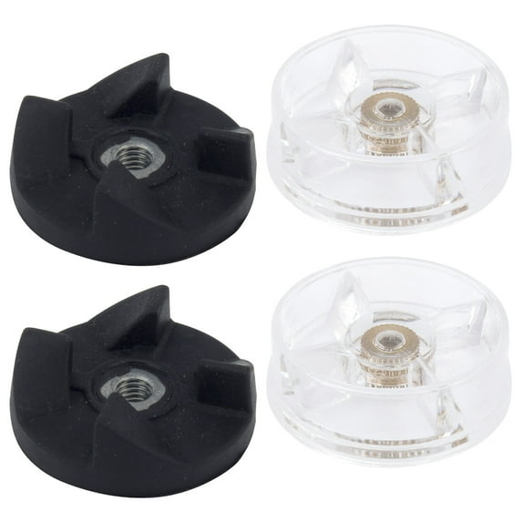 2 Pack Motor Base Gear and Blade Gear Replacement Part Compatible with Magic Bullet 250W Blenders MB1001