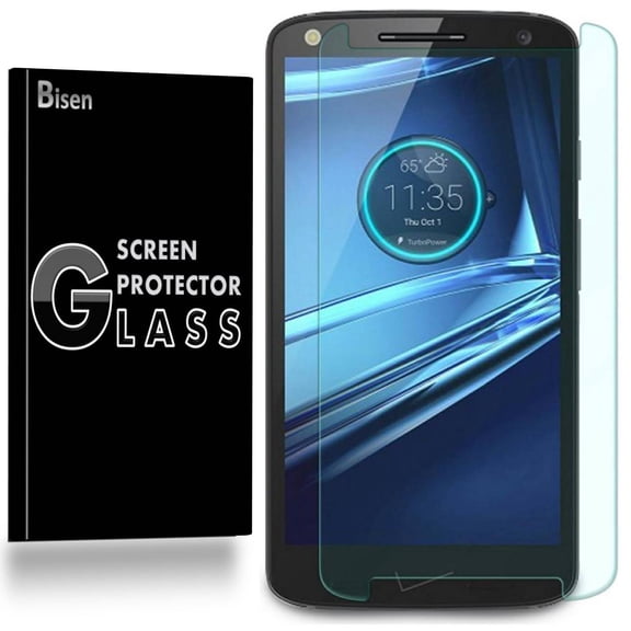 [2-Pack] Motorola MOTO Droid Turbo 2 /force / Motorola Moto X Force BISEN Tempered Glass Screen Protector, Anti-Scratch, Anti-Shock, Shatterproof, Bubble Free