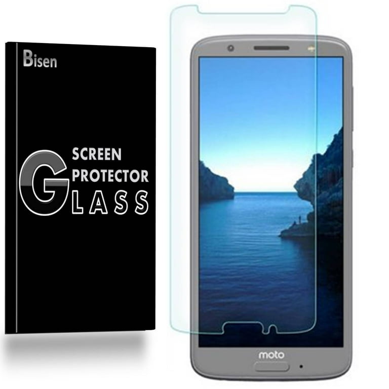 2-Pack] Motorola Moto G6 BISEN Tempered Glass Screen Protector