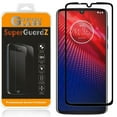 thumbnail image 1 of [2-Pack] For Motorola Moto Z4 / Motorola Moto Z4 Play SuperGuardZ Tempered Glass Screen Protector [Full Coverage, Edge-To-Edge Protection], Anti-Scratch, Anti-Shock, 1 of 4