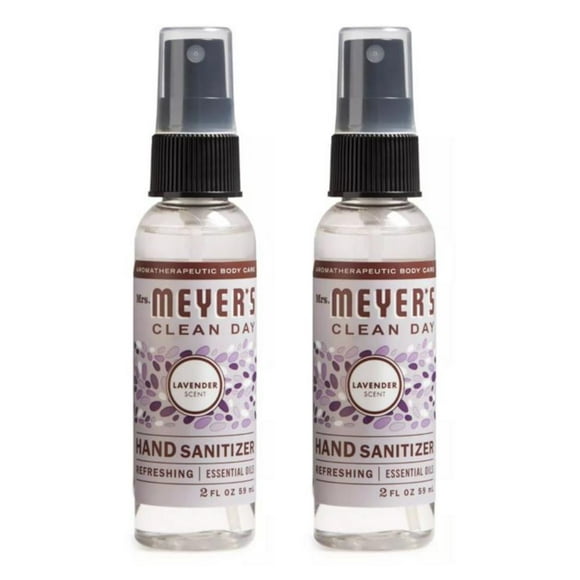 (2-Pack) Mrs. Meyer's Clean Day Lavender Hand Sanitizer Bottle, 2 fl oz