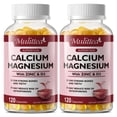 thumbnail image 1 of Mulittea Calcium Magnesium Zinc with D3, Bone & Muscle Support, 240 Ct, 2 Pack, 1 of 5