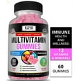 (2 Pack) Multi Vitamin Gummy, 60 Count, Vitamin A, C & E, Zinc