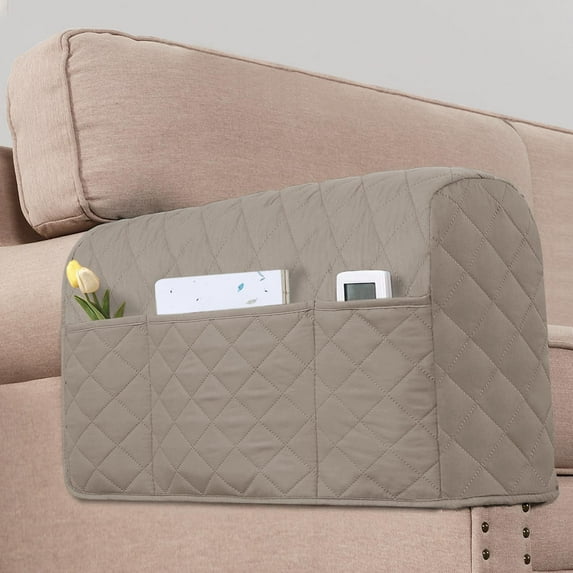 2 Pack Multifunctional Sofa Armrest Pocket Storage Bag 3 Pockets Sofa Chair Storage Bags