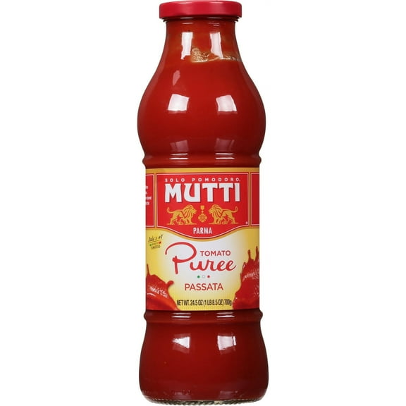 (2 Pack) Mutti Classic Tomato Puree Passata, 24.5 oz
