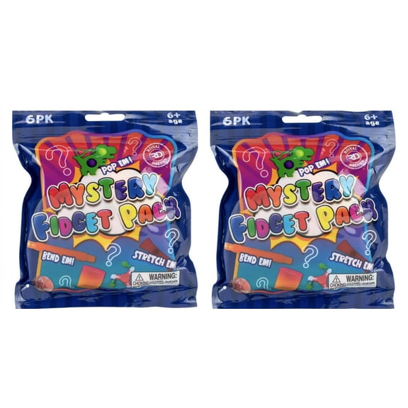 2 Pack - Mystery Fidget Toy Bags