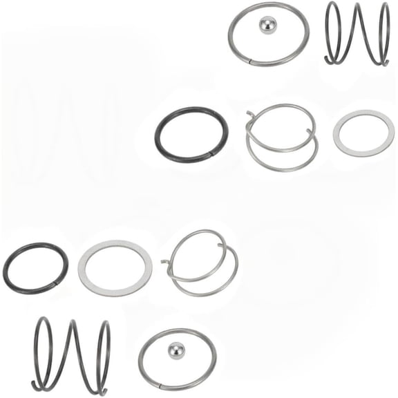 2 Pack N078434 N089668 Spring Kits with Steel Ball for 20 V Impact Driver Parts DCF887 DCF886 DC885 DC825 Replacement.N078434 spring and N089668 steel ball.